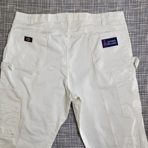 Dickies Original Painter's Pants Sherwin Williams White Men’s 42x32 (act. 42x31) - Picture 5 of 10